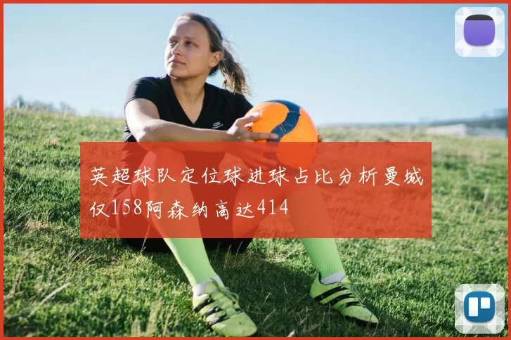 英超球队定位球进球占比分析曼城仅158阿森纳高达414
